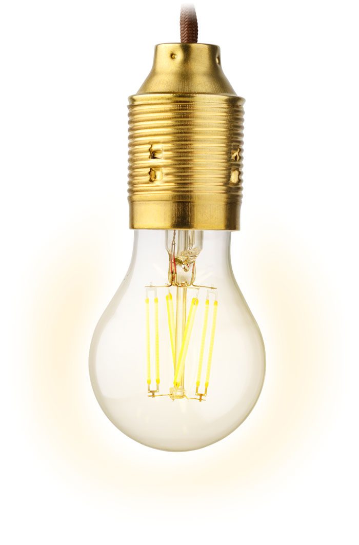 light bulb support