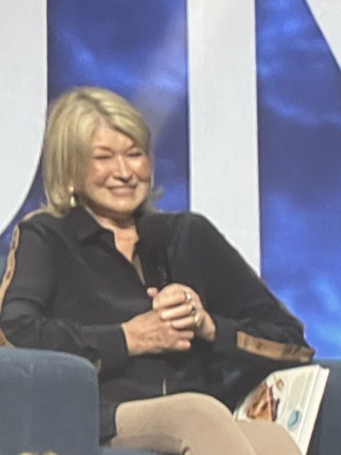 Martha Stewart at the 2021 Traffic and Conversion Summit. 