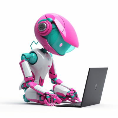 Enhance Your Customer Experience with Our AI Marketing Solutions - cute robot