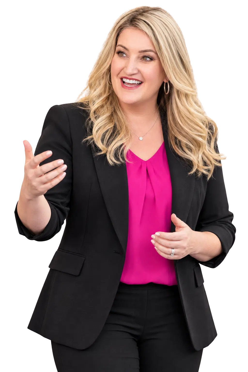 Stephanie Nivinskus, AI educator and founder of SizzleForce